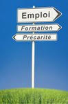 © Pierre brillot - fotolia.com panneau emploi formation