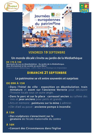 Escautpont - JOURNEES du PATRIMOINE